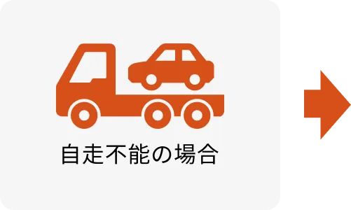 自走不能の場合